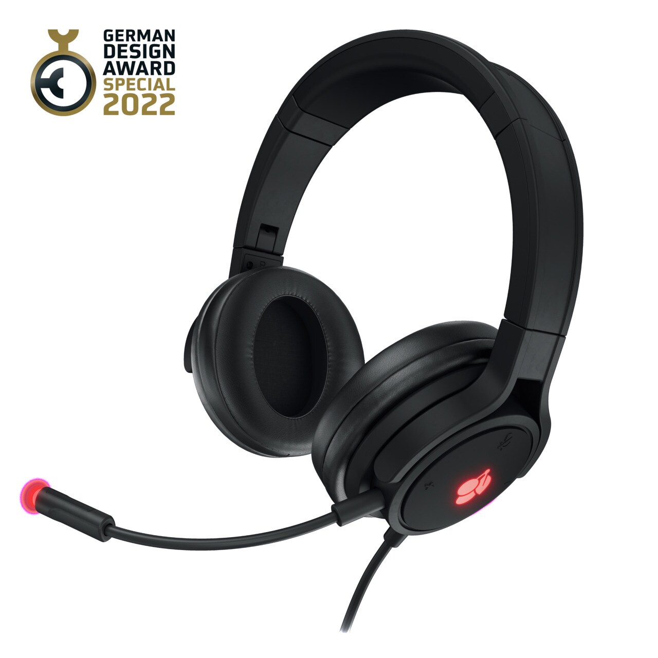 CHERRY HC 2.2 Kabelgebundenes 7.1 Gaming Headset USB Schwarz