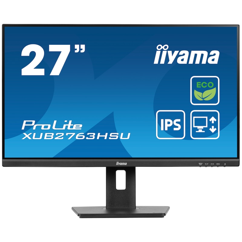 MiniDP/HDMI günstig Kaufen-iiyama ProLite XUB2763HSU-B1 68,6cm (27") FHD IPS Monitor HDMI/DP 100Hz. iiyama ProLite XUB2763HSU-B1 68,6cm (27") FHD IPS Monitor HDMI/DP 100Hz <![CDATA[• Energieeffizienzklasse: B • Größe: 68,6 cm (27 Zoll) 16:9, Auflösung: 1.920x1.080 Full HD •