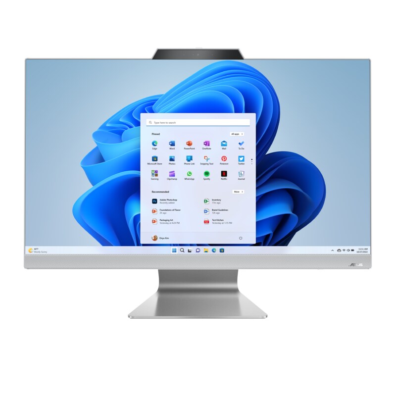ASUS M3702WFAK-WA003W 27"FHD All-in-One PC R5-7520U 16GB/512GB Win11