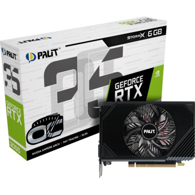 10 For  günstig Kaufen-PALIT GeForce RTX 3050 Storm X OC 6GB GDDR6 Grafikkarte. PALIT GeForce RTX 3050 Storm X OC 6GB GDDR6 Grafikkarte <![CDATA[• NVIDIA GeForce RTX 3050, DLSS • 6 GB GDDR6-RAM (96bit Speicherinterface) • Core/Memorytakt: 1042 MHz Boost bis 1492 MHz • 1