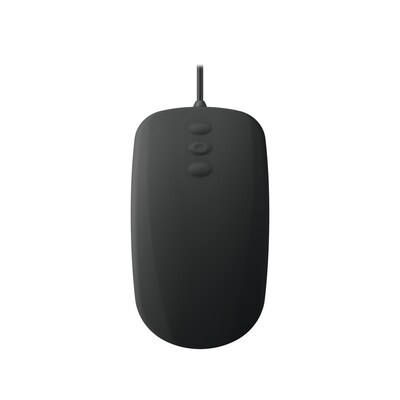 Maus,Vollion günstig Kaufen-Cherry AK-PMH3 Medical Kabelgebundene Maus 3-Button Scroll USB schwarz. Cherry AK-PMH3 Medical Kabelgebundene Maus 3-Button Scroll USB schwarz <![CDATA[• Anwendungsbereich: Gaming, 5 Tasten • Kabelgebunden (USB) • Sensortechnologie: Optisch (1000 dp