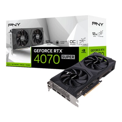 mit 7 günstig Kaufen-PNY GeForce RTX 4070 SUPER Verto 12GB GDDR6X OC Grafikkarte. PNY GeForce RTX 4070 SUPER Verto 12GB GDDR6X OC Grafikkarte <![CDATA[• GeForce RTX 4070 SUPER, Ada Lovelace mit DLSS 3 • 12GB GDDR6X-RAM (192bit-Speicherinterface) 21 Gbps 504 Gbit/s • Cor