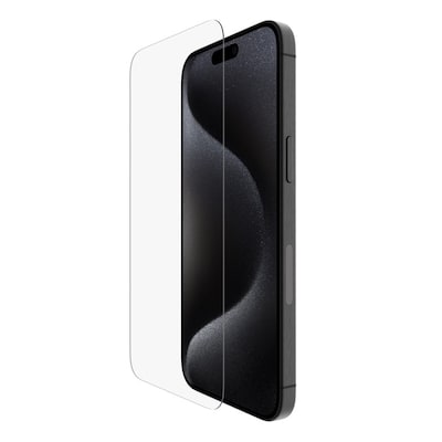 mit iPhone günstig Kaufen-Belkin TCP Pro iPhone 15 Pro Max UltraGlass. Belkin TCP Pro iPhone 15 Pro Max UltraGlass <![CDATA[• Harte Außenschicht absorbiert Stöße und verhindert Kratzer • Zur Verstärkung mithilfe eines chemischen Prozesses gefertigt • Wurde einem Härtete