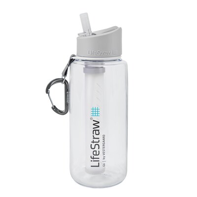 Matador LifeStraw Go Wasserfilter Trinkflasche 1-Liter transparent | 07640144285487