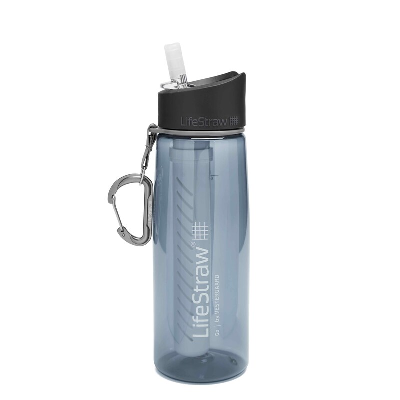 LifeStraw Go Wasserfilter Trinkflasche 0,65-Liter moody blue