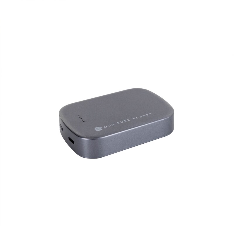 OUR PURE PLANET Magnetic Wireless Powerbank 10000mAh Grau