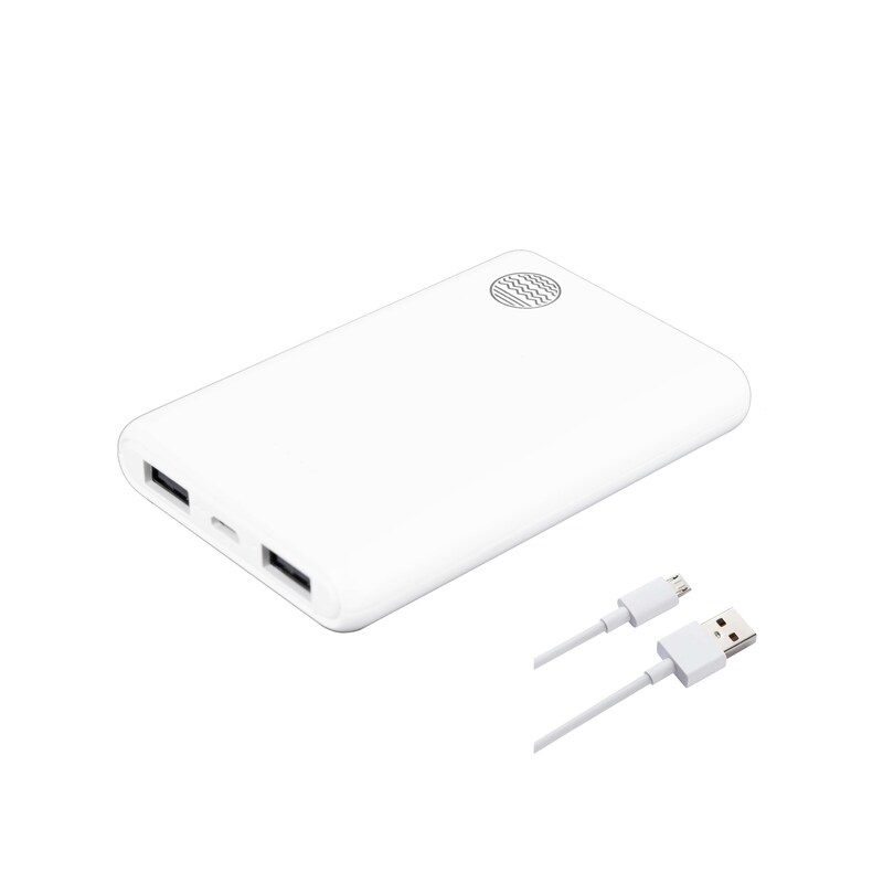 OUR PURE PLANET Powerbank 5000mAh Weiß