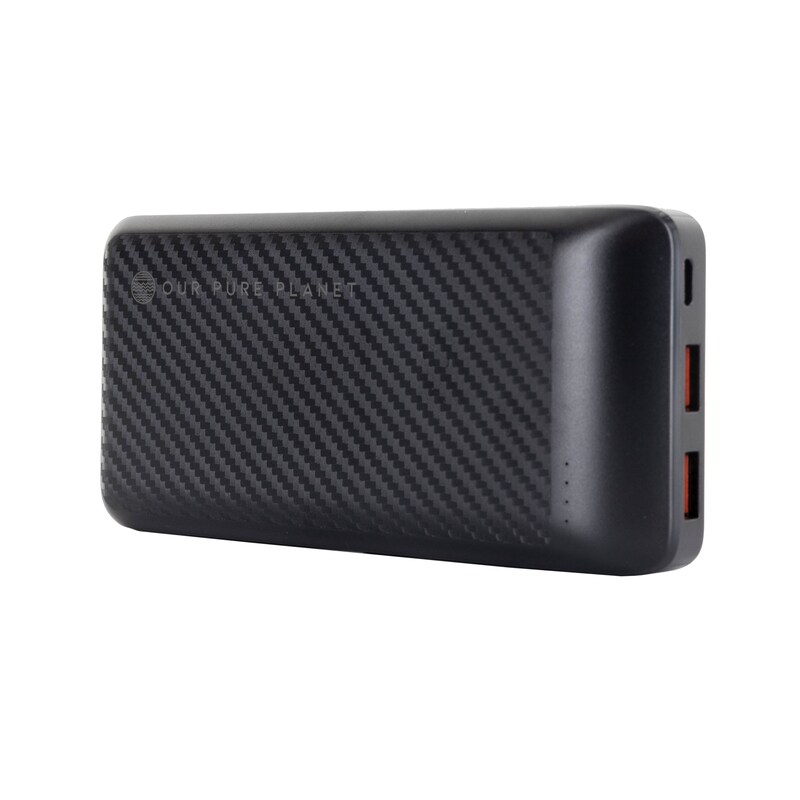 OUR PURE PLANET Powerbank 20000mAh Grau