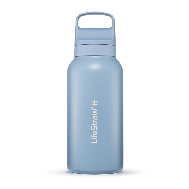 LifeStraw Go Steel 1-Liter icelandic blue