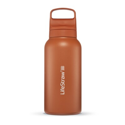 Matador LifeStraw Go Steel 1-Liter kyoto orange | 07640144287313