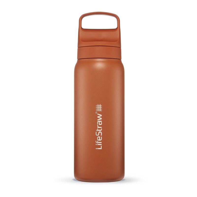 LifeStraw Go Steel 650ml kyoto orange