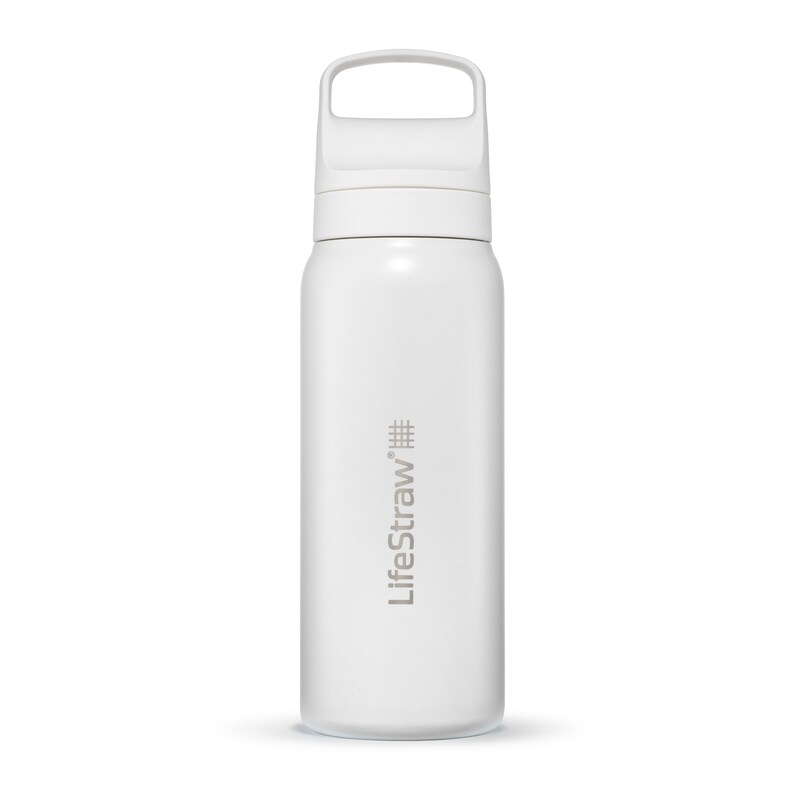 LifeStraw Go Steel 650ml polar white