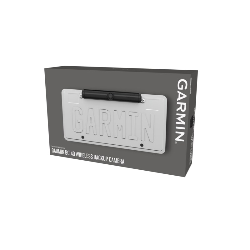 Garmin BC 40 Drahtlose Rückfahrkamera mit Nummernschildhalterung