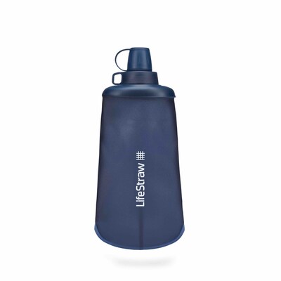Blue Bottle günstig Kaufen-LifeStraw Peak Squeeze Bottle 650ml blue. LifeStraw Peak Squeeze Bottle 650ml blue <![CDATA[• Flexible Wasserflasche mit Wasserfilter gegen Bakterien und Parasiten • Extreme Haltbarkeit • Ultrakompakt, winzig, aber leistungsstark • Membran-Mikrofi