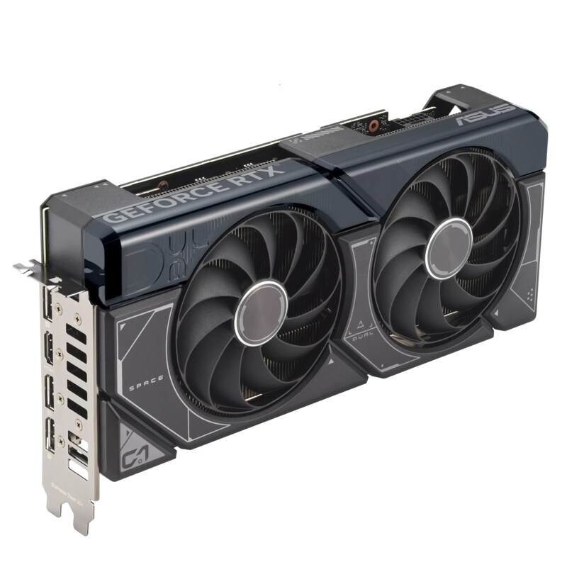 ASUS DUAL GeForce RTX 4070 Super EVO OC Grafikkarte, 12GB GDDR6X, 1xHDMI, 3xDisplayPort