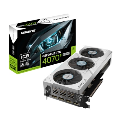 1 2 3  günstig Kaufen-GIGABYTE GeForce RTX 4070 Ti SUPER Eagle OC Ice 16G Grafikkarte. GIGABYTE GeForce RTX 4070 Ti SUPER Eagle OC Ice 16G Grafikkarte <![CDATA[• GeForce RTX 4070Ti Super, Ada Lovelace, mit DLSS 3, OC • 16GB GDDR6X-RAM (256bit Speicherinterface) • Speiche