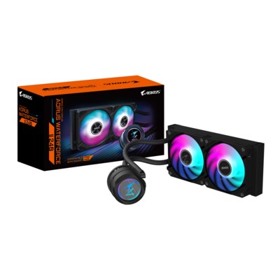 AS 4 günstig Kaufen-GIGABYTE AORUS Waterforce II 240 Wasserkühlung für AMD und Intel CPU, RGB Fusion. GIGABYTE AORUS Waterforce II 240 Wasserkühlung für AMD und Intel CPU, RGB Fusion <![CDATA[• AORUS Branded CPU Wasserkühlung für AMD und Intel CPUs 