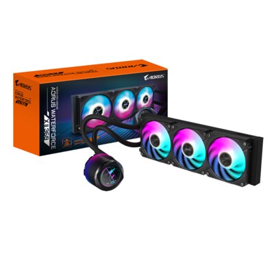 for 5X günstig Kaufen-GIGABYTE AORUS Waterforce X II 360 Wasserkühlung für AMD und Intel CPU. GIGABYTE AORUS Waterforce X II 360 Wasserkühlung für AMD und Intel CPU <![CDATA[• AORUS Branded CPU Wasserkühlung für AMD und Intel CPUs • Intel 115x, 1200, 