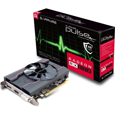 Sapphire  AMD Radeon RX 550 Pulse OC 4GB Grafikkarte HDMI/DP/DVI-D | 04895106282148