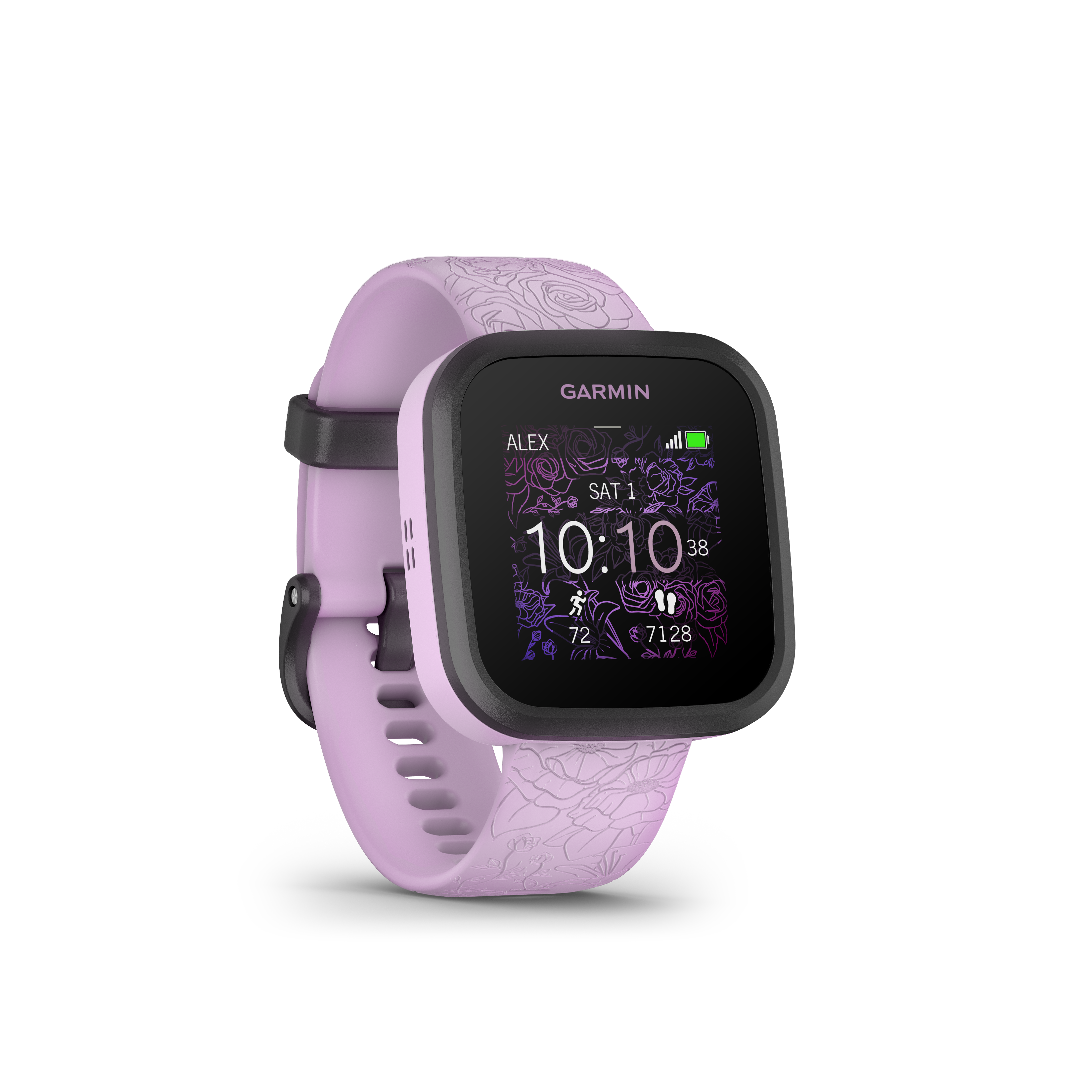 Garmin Bounce Flieder/ Schwarz Smartwatch