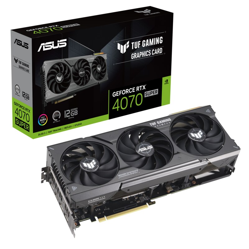 ASUS TUF GeForce RTX 4070 Super GAMING 12GB Grafikkarte