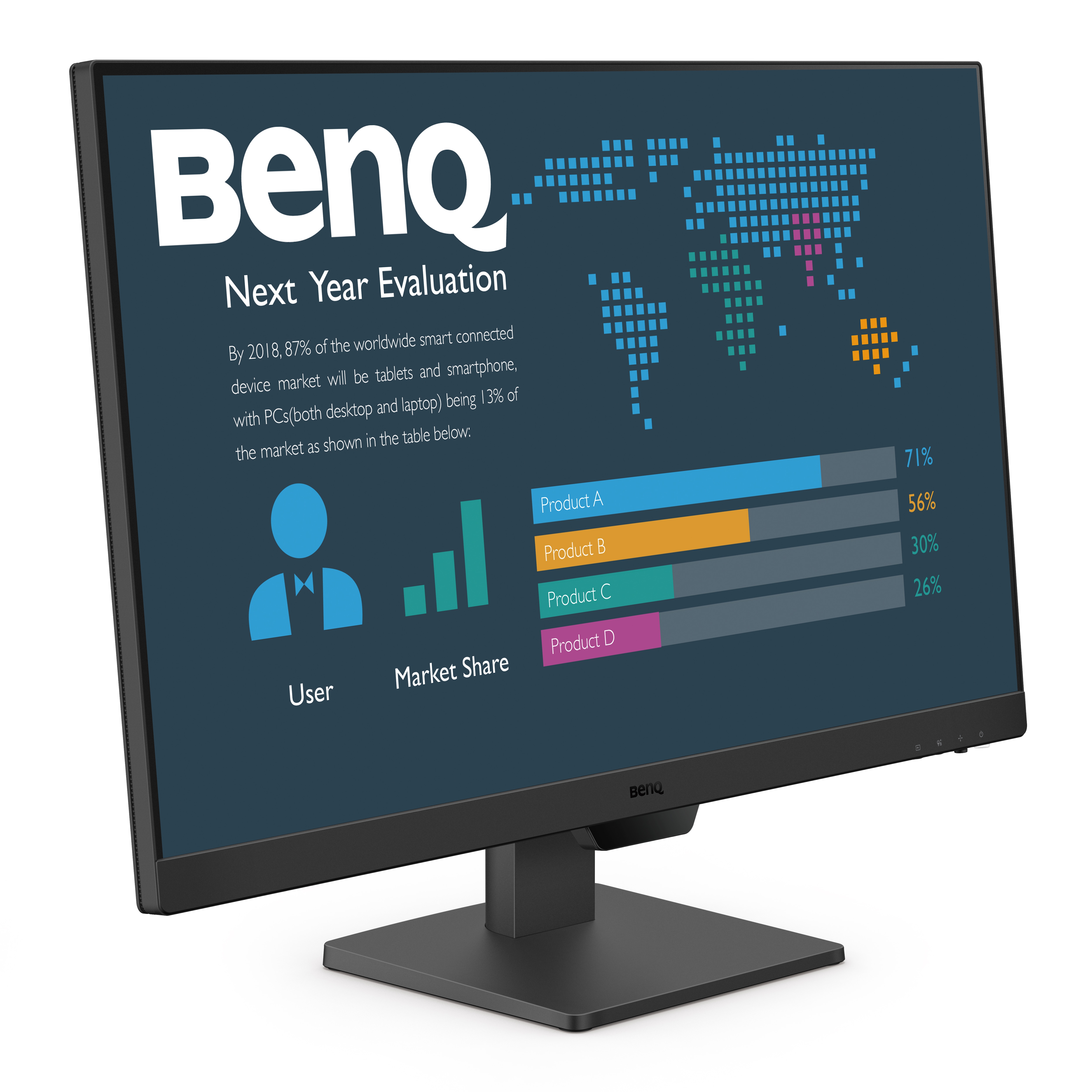 BenQ BL2790 68,5cm (27&quot;) Full HD Business-Monitor 16:9 1xDP/2xHDMI 5ms 100Hz