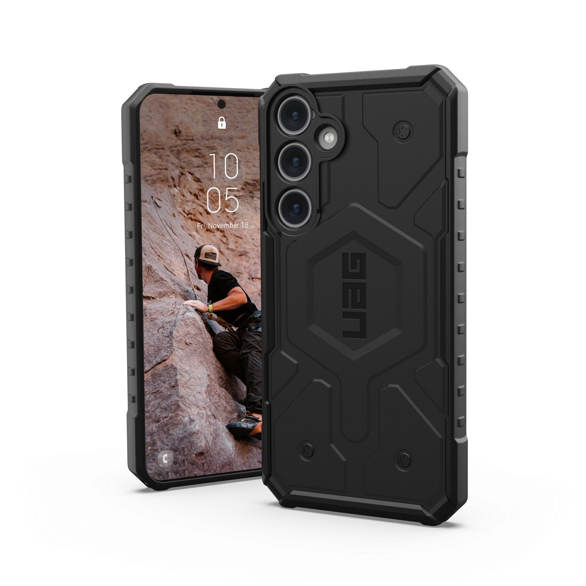 UAG Urban Armor Gear Pathfinder Case mit Magnet-Modul f&uuml;r Galaxy S24+ schwarz