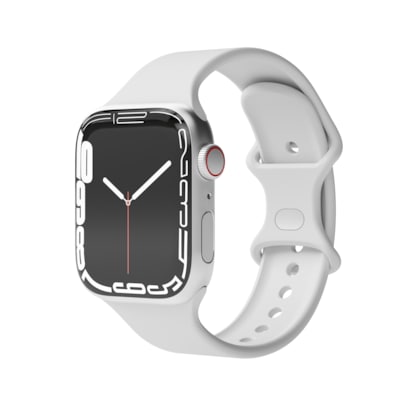 Apple Watch günstig Kaufen-Vonmählen Classic Band Light Gray 38/40/41mm. Vonmählen Classic Band Light Gray 38/40/41mm <![CDATA[• Elegantes und flexibles Uhrenarmband • Zeitloses Design für die Apple Watch • Hergestellt aus wasserabweisendem Silikon • Kompatibel m