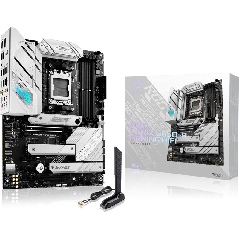 ASUS ROG STRIX B650-A GAMING WIFI ATX Mainboard Sockel AM5 M.2/USB3.2-C/DP/HDMI