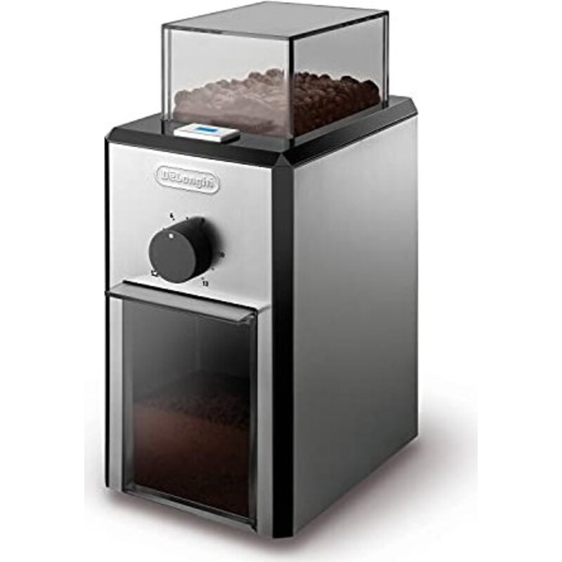 DeLonghi KG 89 Kaffeemühle silber/schwarz