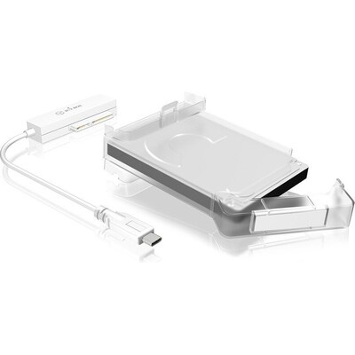 SATA  günstig Kaufen-RaidSonic Icy Box IB-AC703-C USB3.0 Typ C zu 2,5" SATA / SSD Adapter. RaidSonic Icy Box IB-AC703-C USB3.0 Typ C zu 2,5" SATA / SSD Adapter <![CDATA[• Unterstützt 2,5