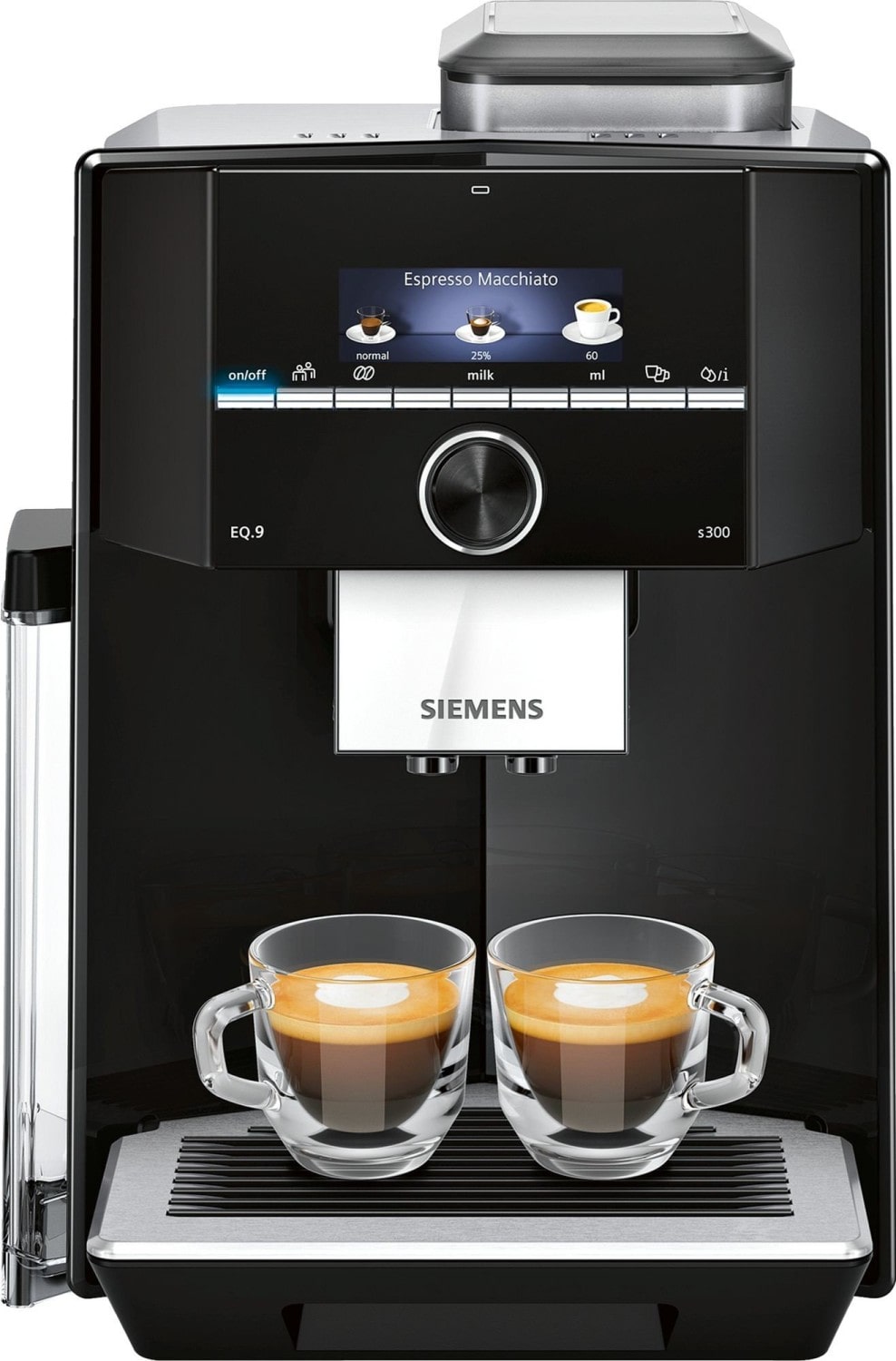 Siemens TI923509DE EQ.9 s300 Kaffeevollautomat schwarz Edelstahl