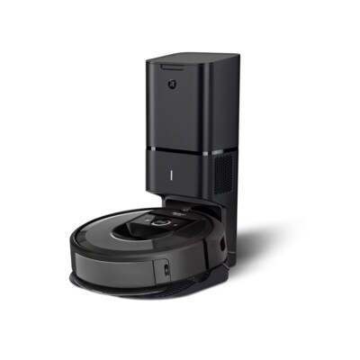 ge de günstig Kaufen-iRobot Roomba Combo i8+ inkl. Absaugstation schwarz. iRobot Roomba Combo i8+ inkl. Absaugstation schwarz <![CDATA[• Saugt und wischt gleichzeitig • Reinigt zielgerichtet deine Verschmutzungen • Mit iRobot OS • Lernt und kartier • Inkl. Clean Bas