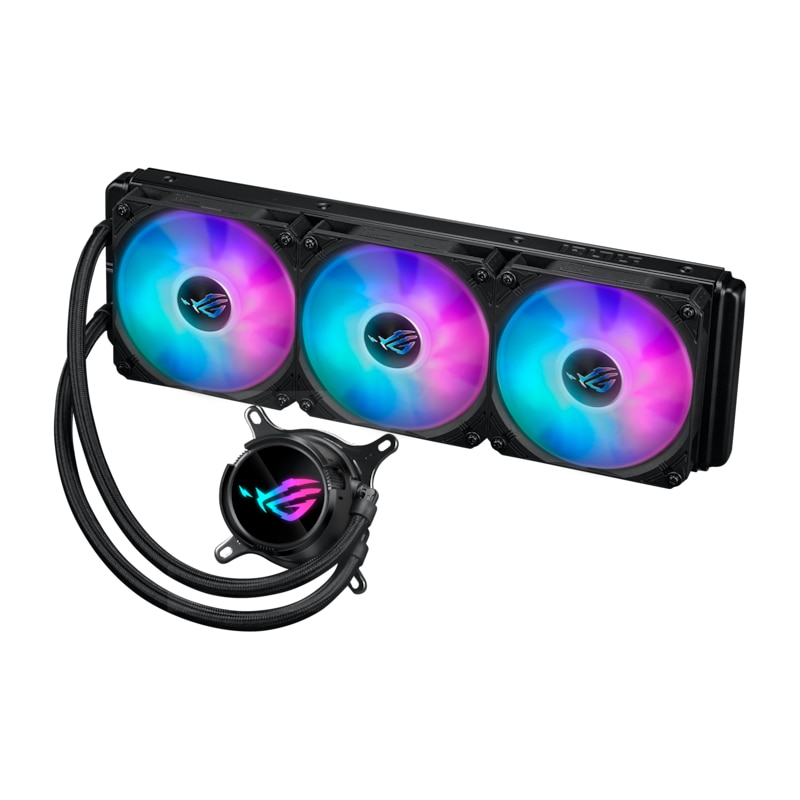 Intel CPU günstig Kaufen-ASUS ROG Strix LC III 360 ARGB Komplettwasserkühlung für AMD und Intel CPU. ASUS ROG Strix LC III 360 ARGB Komplettwasserkühlung für AMD und Intel CPU <![CDATA[• Komplettwasserkühlung mit 360 mm Radiator • Intel 1150/1151/1155/1156/120