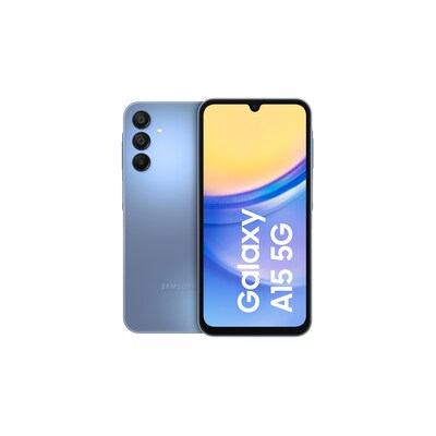 Android Smartphone günstig Kaufen-Samsung GALAXY A15 5G A156B Dual-SIM 128GB blue Android 14.0 Smartphone. Samsung GALAXY A15 5G A156B Dual-SIM 128GB blue Android 14.0 Smartphone <![CDATA[• Farbe: blau • 2,2 GHz MediaTek Dimensity 6100+ Octa-Core-Prozessor • 50 Megapixel Hauptkamera