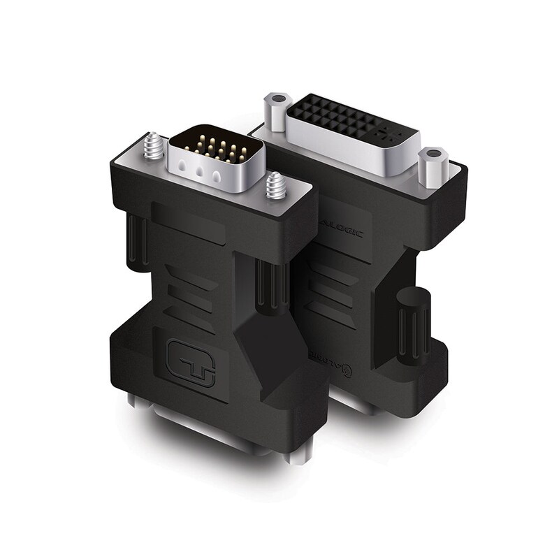 ALOGIC VGA auf DVI-Adapter schwarz