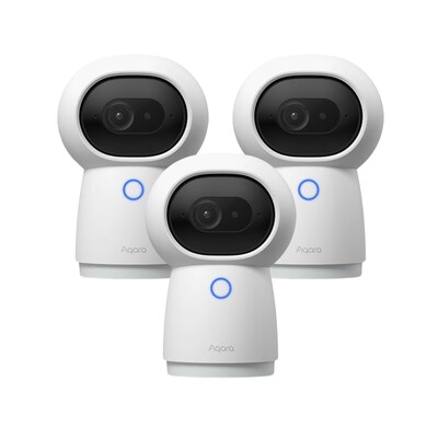 Sicherheit am günstig Kaufen-Aqara 2K Überwachungskamera G3 AI Gesichts- und Gestenerkennung 360° • 3er Pack. Aqara 2K Überwachungskamera G3 AI Gesichts- und Gestenerkennung 360° • 3er Pack <![CDATA[• Aqara 2K Sicherheitstür-Kamera Hub G3 AI Gesic