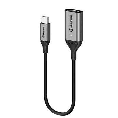 GE DP günstig Kaufen-ALOGIC Mini DisplayPort 1.4 auf HDMI-Adapter 20 cm. ALOGIC Mini DisplayPort 1.4 auf HDMI-Adapter 20 cm <![CDATA[• Displayport-Adapterkabel • Anschlüsse: Mini DP und HDMI-Buchse • Farbe: schwarz, Länge: 0,20m • passend für: Audio/Video • Farbe