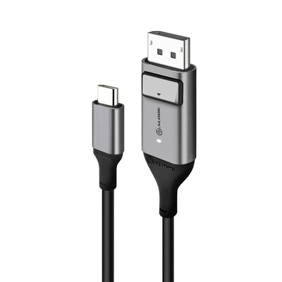 cke Typ günstig Kaufen-ALOGIC USB-C-Kabel (männlich) auf Displayport (männlich) 1m grau. ALOGIC USB-C-Kabel (männlich) auf Displayport (männlich) 1m grau <![CDATA[• USB-C-Adapter • Anschlüsse: USB Typ C und DP Stecker • Farbe: grau, Länge: 1,0m • p