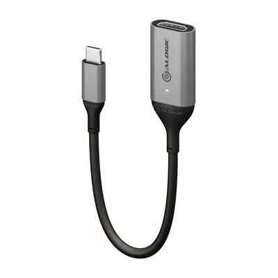 Hdmi Adapter günstig Kaufen-ALOGIC Ultra USB-C (männlich) auf HDMI (weiblich) Adapter grau 15 cm. ALOGIC Ultra USB-C (männlich) auf HDMI (weiblich) Adapter grau 15 cm <![CDATA[• USB-C-Adapter • Anschlüsse: USB Typ C und HDMI-Buchse • Farbe: grau, Länge: 0,15m • p