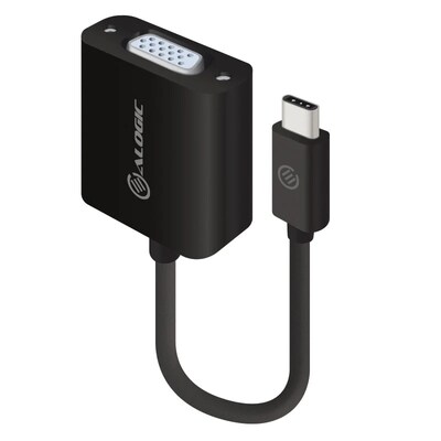 VGA Adapter günstig Kaufen-ALOGIC USB-C auf VGA-Adapter. ALOGIC USB-C auf VGA-Adapter <![CDATA[• USB-C-Adapter • Anschlüsse: USB Typ C und VGA-Buchse • Farbe: schwarz, Länge: 0,1m • passend für: Audio/Video • Farbe: Schwarz]]>. 