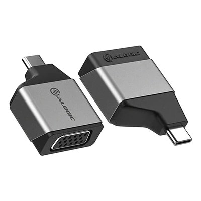 Mini USB günstig Kaufen-ALOGIC Ultra MINI USB-C (männlich) auf VGA (weiblich) Adapter grau. ALOGIC Ultra MINI USB-C (männlich) auf VGA (weiblich) Adapter grau <![CDATA[• USB-C-Adapter • Anschlüsse: USB Typ C und VGA-Buchse • Farbe: grau • passend für: Audio/V