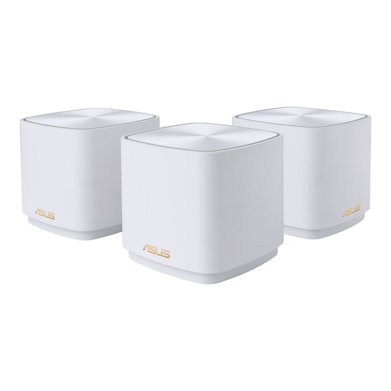 ASUS ZenWiFi XD5 AX3000 3er Set Weiß kombinierbarer Router