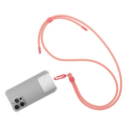 mit Kordel günstig Kaufen-4smarts Universal Necklace PhonoLace - rot. 4smarts Universal Necklace PhonoLace - rot <![CDATA[• Universal Necklace • 150 cm lange und 6 mm gewebte Kordel • Kompatibel mit den Smartphonegrößen 5,8 Zoll - 7,0 Zoll • individuell einstellbares Tra