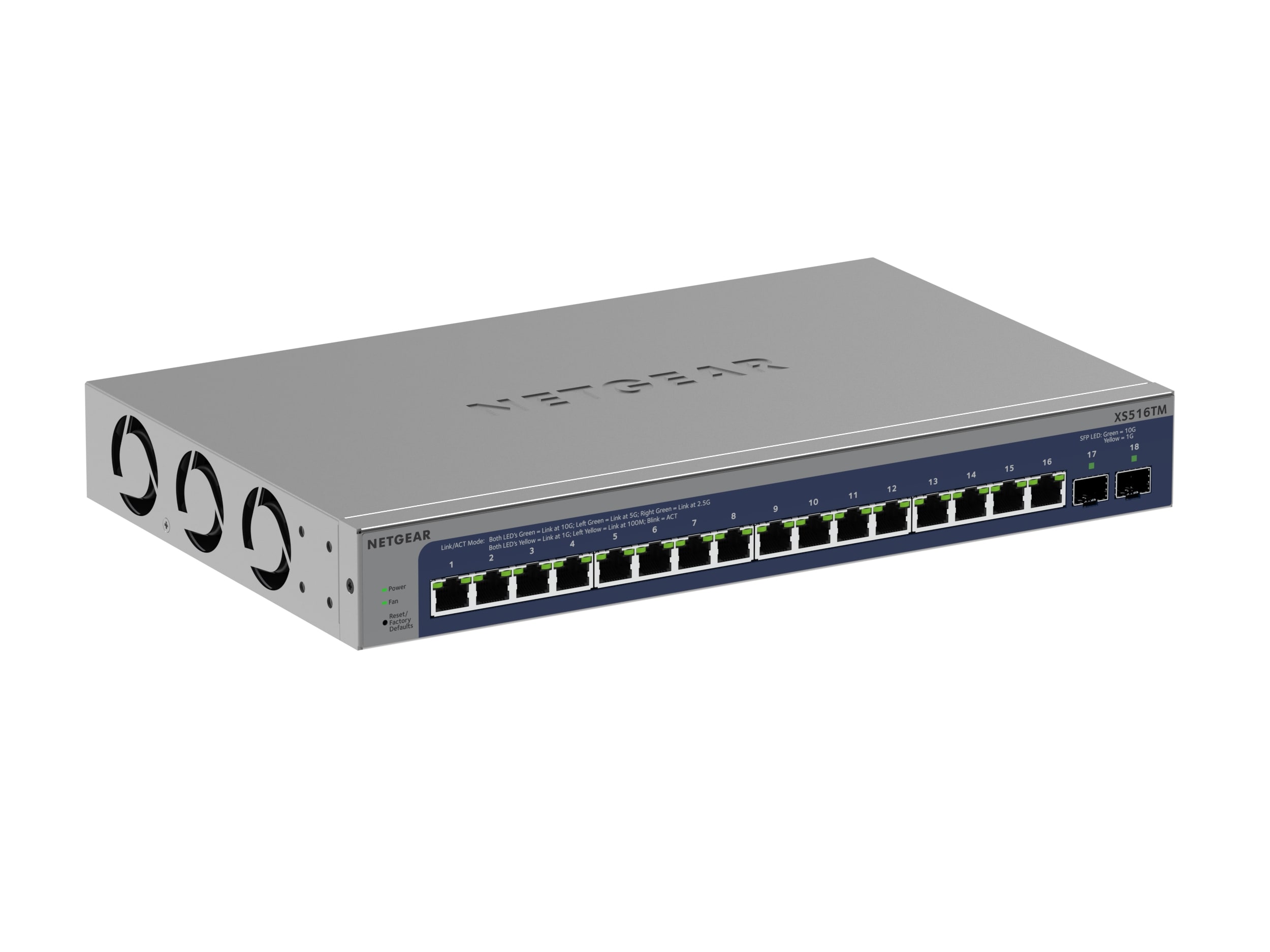 Netgear XS516TM 16-Port 10GB Multi-Gigabit Insight Managed Switch (+2x SFP+)