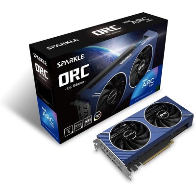 25 80 günstig Kaufen-SPARKLE Intel Arc A580 ORC 8GB OC GDDR6 Grafikkarte 1x HDMI 3x DP. SPARKLE Intel Arc A580 ORC 8GB OC GDDR6 Grafikkarte 1x HDMI 3x DP <![CDATA[• Intel Arc A580, Intel ARC, Alchemist (DG2-512, 1700 MHz) • 8GB GDDR6-RAM (256-bit Speicherinterface) • Co