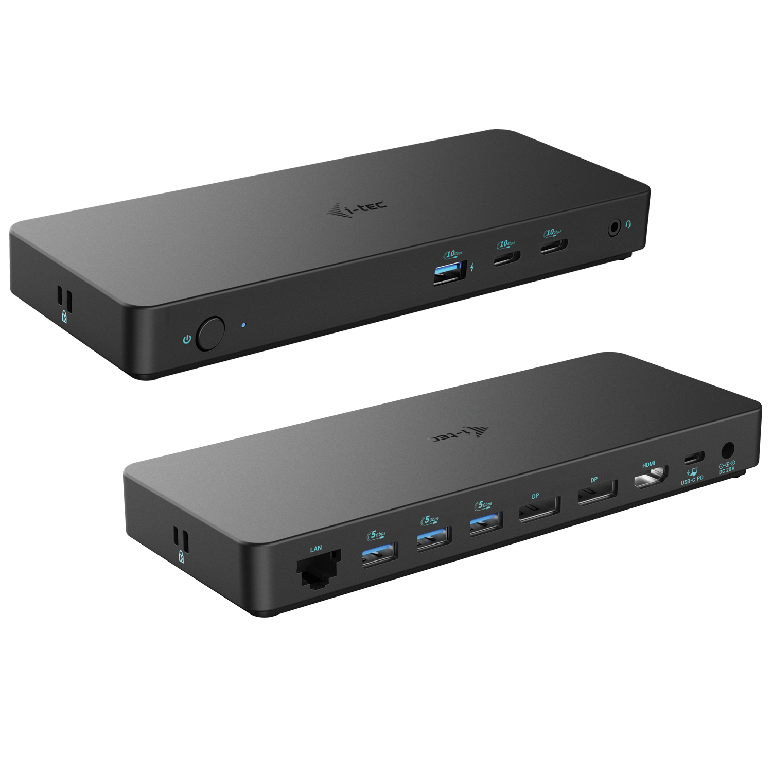 i-tec USB-C Triple Display Docking Station Gen 2 Pro + Power Delivery 100W