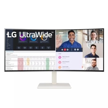 LG 38WR85QC-W 96.5cm (38&quot;) IPS UltraWide QHD Curved Monitor 24:10 HDMI/DP/USB-C