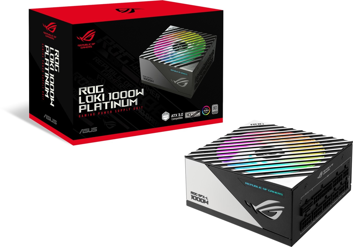 ASUS ROG Loki Platinum 1000W SFX Netzteil ATX3.0 PCIe 5.0