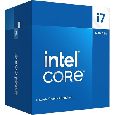 Intel i7 günstig Kaufen-INTEL Core i7-14700F 3,4 GHz 8+12 Kerne 33MB Cache Sockel 1700 (Boxed o. Lüfter). INTEL Core i7-14700F 3,4 GHz 8+12 Kerne 33MB Cache Sockel 1700 (Boxed o. Lüfter) <![CDATA[• Sockel 1700, 3.4 (Boost 5.4) GHz, 14. Generation (Raptor-Lake) • 16
